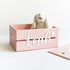 Personalized Name Box Cursive - Pink